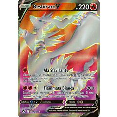 172 / 195 Reshiram V Ultra Rara V Full Art foil (IT) -NEAR MINT-