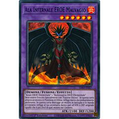 LDS3-IT027 Ala Infernale EROE Malvagio (scritta BLU) Ultra Rara 1a Edizione (IT) -NEAR MINT-