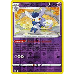 082 / 195 Meowstic Non Comune foil reverse (IT) -NEAR MINT-