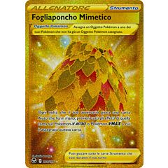 214 / 195 Fogliaponcho Mimetico Rara Segreta Gold foil (IT) -NEAR MINT-