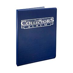 Portfolio 9 tasche 10 pagine Collectors card album Cobalt 0/12