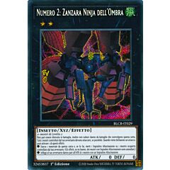 BLCR-IT029 Numero 2: Zanzara Ninja dell'Ombra Rara Segreta 1a Edizione (IT) -NEAR MINT-