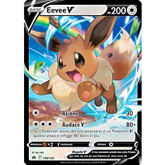 108 / 159 Eevee V Rara Holo V foil (IT) -NEAR MINT-