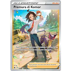 GG58 / GG70 Premura di Komor Ultra Rara Galarian Gallery foil (IT) -NEAR MINT-