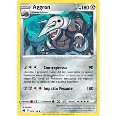 089 / 159 Aggron Rara foil (IT) -NEAR MINT-