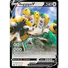 113 / 159 Regigigas V Rara Holo V foil (IT) -NEAR MINT-