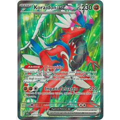 231/198 Koraidon ex Rara Segreta foil (IT) -NEAR MINT-