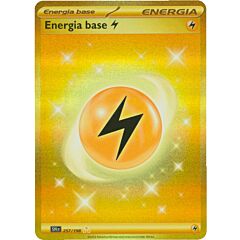 257/198 Energia Base Elettro Rara Segreta Gold foil (IT) -NEAR MINT-