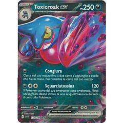 131/198 Toxicroak ex Rara ex foil (IT) -NEAR MINT-