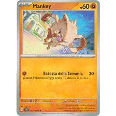 107/198 Mankey Comune normale (IT) -NEAR MINT-