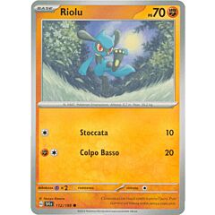 112/198 Riolu Comune normale (IT) -NEAR MINT-