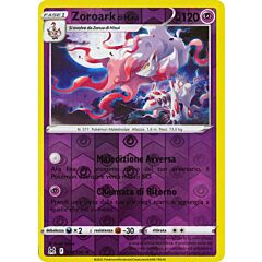 076 / 196 Zoroark di Hisui Rara foil reverse (IT) -NEAR MINT-