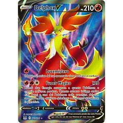 173 / 196 Delphox V Ultra Rara V Full Art foil (IT) -NEAR MINT-