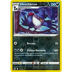 115 / 196 Honchkrow Rara foil reverse (IT) -NEAR MINT-