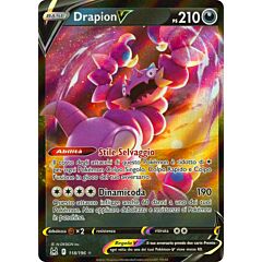 118 / 196 Drapion V Rara Holo V foil (IT) -NEAR MINT-