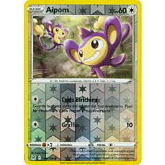 144 / 196 Aipom Comune foil reverse (IT) -NEAR MINT-