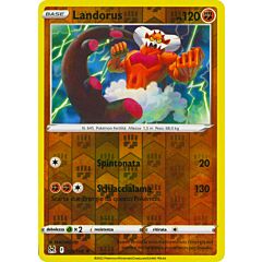 105 / 196 Landorus Rara foil reverse (IT) -NEAR MINT-