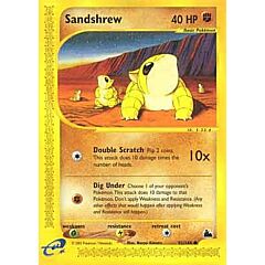 092 / 144 Sandshrew comune (EN) -NEAR MINT-