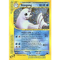 H06 / H32 Dewgong rara foil (EN) -NEAR MINT-