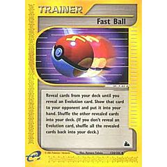 124 / 144 Fast Ball non comune (EN) -NEAR MINT-