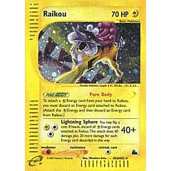 H26 / H32 Raikou rara foil (EN) -NEAR MINT-