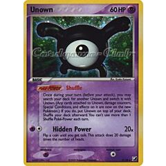 X / 28 Unown rara foil (EN) -NEAR MINT-