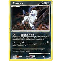 021 / 132 Absol LV.31 rara (EN) -NEAR MINT-