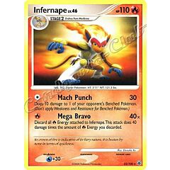 022 / 100 Infernape LV.46 rara (EN) -NEAR MINT-