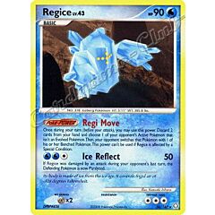 036 / 146 Regice LV.43 rara (EN) -NEAR MINT-