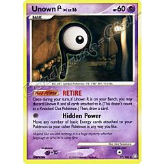 077 / 146 Unown R LV.16 non comune (EN) -NEAR MINT-