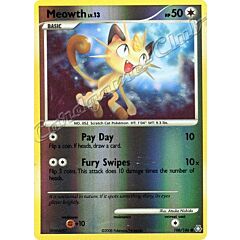 106 / 146 Meowth LV.13 comune foil reverse (EN) -NEAR MINT-