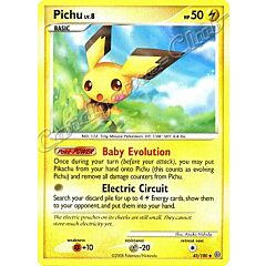 045 / 100 Pichu LV.8 non comune (EN) -NEAR MINT-