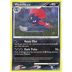 040 / 130 Weavile Lv.37 rara (EN) -NEAR MINT-