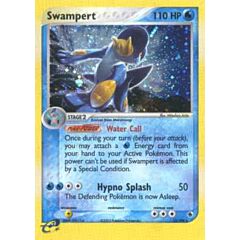 013 / 109 Swampert rara foil (EN) -NEAR MINT-