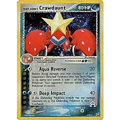 02 / 95 Team Aqua's Crawdaunt rara foil (EN) -NEAR MINT-