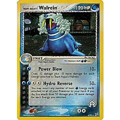06 / 95 Team Aqua's Walrein rara foil (EN) -NEAR MINT-