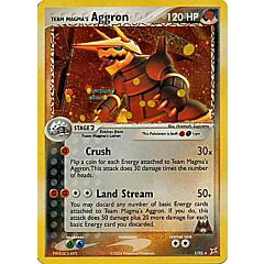 07 / 95 Team Magma's Aggron rara foil (EN) -NEAR MINT-