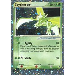 102 / 109 Scyther Ex rara ex foil (EN) -NEAR MINT-