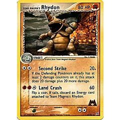 22 / 95 Team Magma's Rhydon rara (EN) -NEAR MINT-