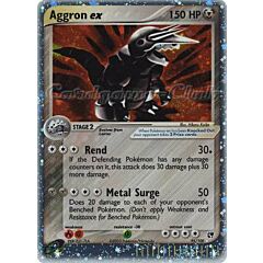 095 / 100 Aggron Ex rara ex foil (EN) -NEAR MINT-