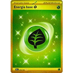 278 / 193 Energia Base Erba Rara Segreta Gold foil (IT) -NEAR MINT-