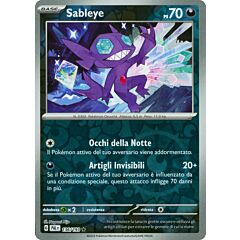 136 / 193 Sableye Rara foil reverse (IT) -NEAR MINT-