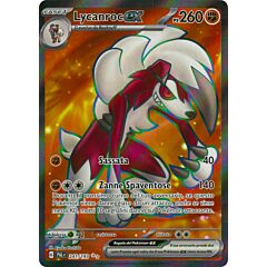 241 / 193 Lycanroc ex Rara Segreta foil (IT) -NEAR MINT-