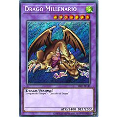 MRD-IT143 Drago Millenario Rara Segreta unlimited (IT) -NEAR MINT-