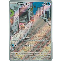 204/198 Slowpoke Rara Segreta foil (IT) -NEAR MINT-