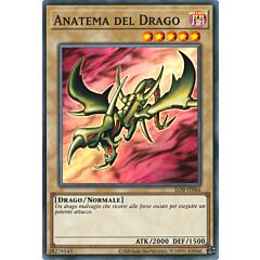 LOB-IT066 Anatema del Drago Super Rara unlimited (IT) -NEAR MINT-