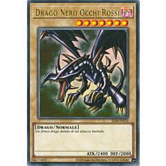 LOB-IT070 Drago Nero Occhi Rossi Ultra Rara unlimited (IT) -NEAR MINT-