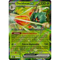 015 / 197 Decidueye ex Rara Ex foil (IT) -NEAR MINT-