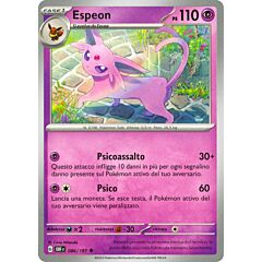 086 / 197 Espeon Non Comune normale (IT) -NEAR MINT-