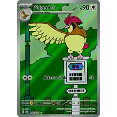 208 / 197 Pidgeotto Rara Segreta foil (IT) -NEAR MINT-